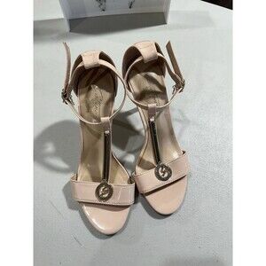Gattinoni Roma Shoes Women size 38‎ 7.5 Leather Heels Baby Pink